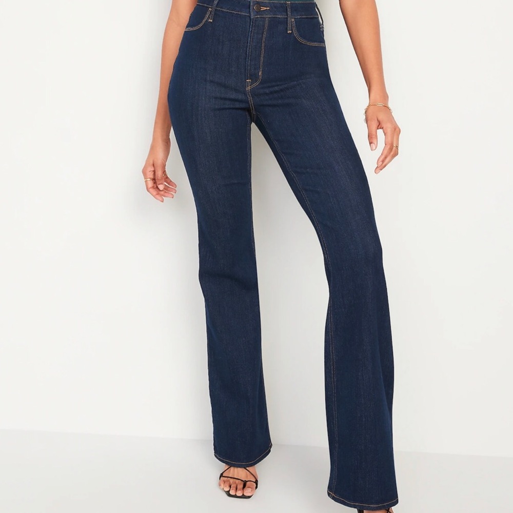 Old Navy high-rise flare jeans